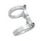thumbnail image 1 of Base de rueda de empuje de cinco posiciones para bicicleta para diámetro 42-44 mm La conversión de rueda de empuje de cinco posiciones para accesorios de bicicleta 412 Plata, 1 of 5