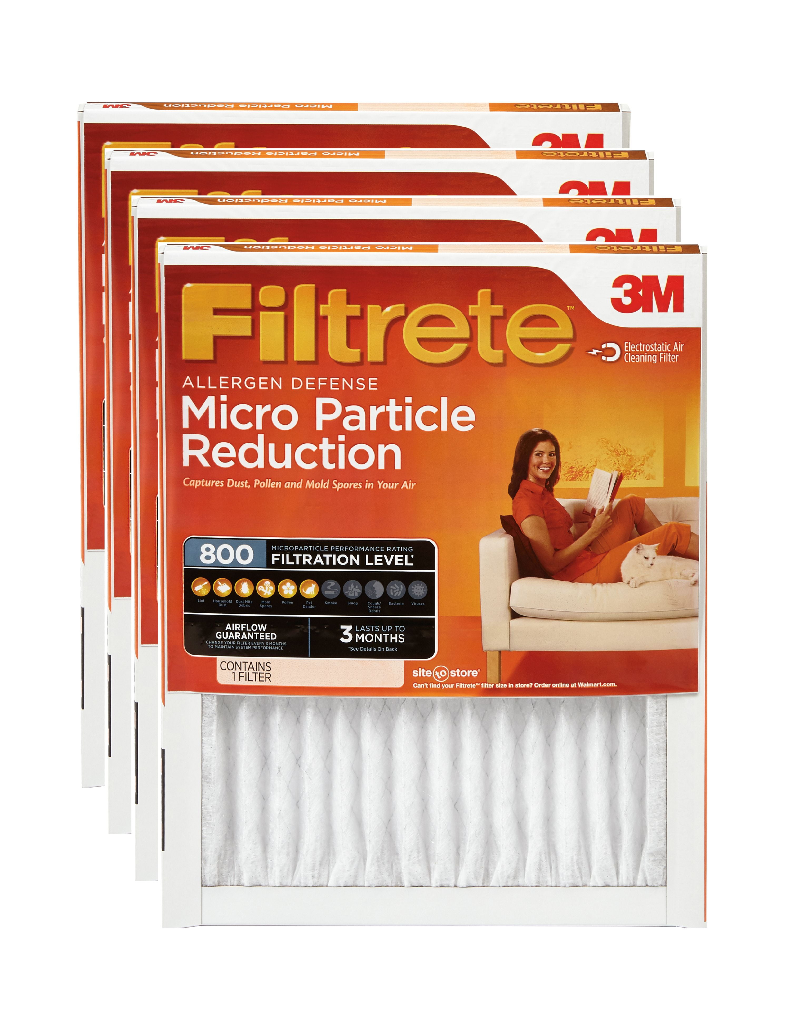 Filtrete 24x24x1, Allergen Defense Micro Particle Reduction HVAC