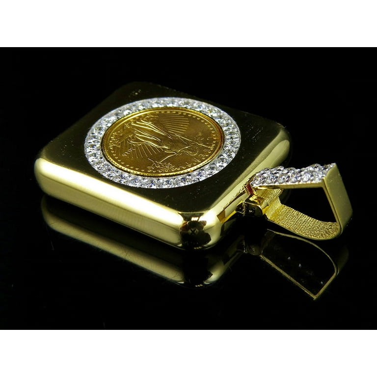 24K Solid Yellow Gold Coin Lady Liberty Quarter Ounce 24K Solid Yellow Gold Coin Lady Liberty Quarter Ounce