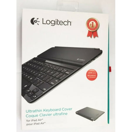 New Logitech Wireless Bluetooth Ultrathin Keyboard Cover i5 for iPad Air -Black (OPEN BOX) Seller Notes: “Open box Condition. Keyboard is new  never used.” Model: 920-005510 Compatible Brand: For Apple Type: Keyboard / Cover Features: Built-In Battery  Keyboard MPN: 920-005510 Compatible Product Line: iPad Air Brand: Logitech