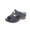 Blue, variant on Women's Spring And Summer New Large Size Wedge Slippers Beach Metal Buckle Wedge Sandals Fashion Casual Beach Sandals Sandals for Women 2025 Black 38