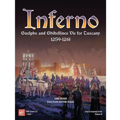 GMT Games Inferno: Guelphs and Ghibellines Vie for Tuscany 1259-1261 GMT 2212