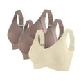 thumbnail image 2 of Bra For Senior Front Closure Breathable Bra For Seniors Wirefree Bras For Older Women, 2 of 9