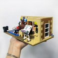 thumbnail image 3 of 21302 Big Bang Ideas Theory Street View Moc arquitectura ladrillo modelo Modular bloques de construcción chico juguetes regalo de Navidad, 3 of 3