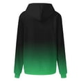 thumbnail image 5 of Bowake Womens Oversized Hooded Sweatshirt Gradient Drawstring Long Sleeve Casual Fall Winter Pullover Tops with Pocket, 5 of 5
