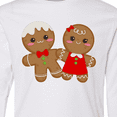 thumbnail image 4 of Inktastic Gingerbread Couple Long Sleeve Youth T-Shirt, 4 of 5