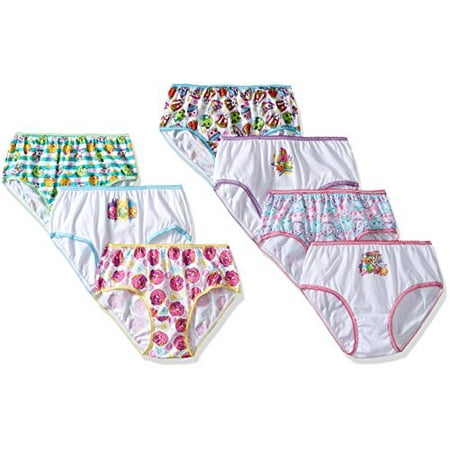 Big Girls 7 Pk Panty, Assorted, 4