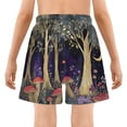 thumbnail image 5 of joogoo Mushroom Forest Boys Swim Trunks Beach Swimsuit Shorts Boxer 4T, 5 of 8