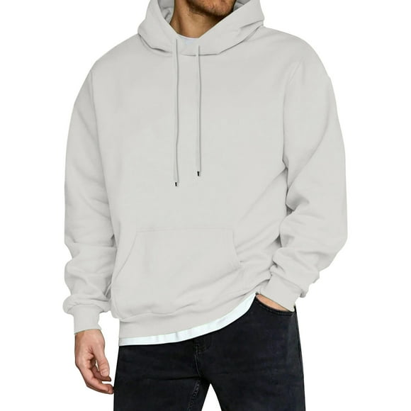 LUOGENLI Full Zipper Hoodies for Men Camo Mens Autumn and Winter Letter Oversize Loose Hooded Pullover Sweater Top Blouse Coat Hoodies for Men Pullover Camo Grey1 Size XXXL