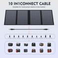 thumbnail image 4 of Panel solar EnginStar de 60 W plegable con salida de 18 V DC, 4 of 7