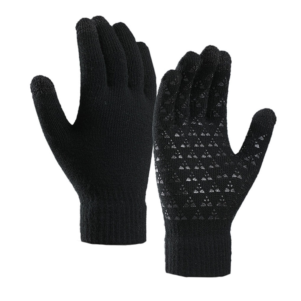 TureClos 1 Pair Winter Warm Gloves Touch Screen Outdoor Hiking Cycling