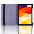 thumbnail image 2 of Case for Xiaomi Redmi Pad 2 11 inch 2025, Purple Leather Folio Stand with Pencil Holder & Card Slot, 2 of 7