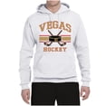 thumbnail image 2 of Wild Bobby City of Vegas Hockey Fantasy Fan Sports Unisex Hoodie Sweatshirt, White, Medium, 2 of 5