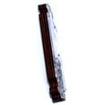thumbnail image 3 of Wooden Messianic Seal Mezuzah case with Messianic Seal - 5 Inch with Scroll and Jerusalem Stones, 3 of 5