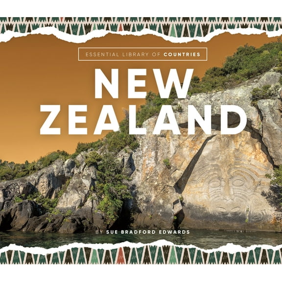 Essential Library of Countries Set 2 New Zealand, (Hardcover)