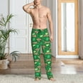 thumbnail image 2 of Honiee Leopard Print for men - a sleek fusion of Straight Pajama Pants, versatile Lounge Pants, and cozy Sleepwear, all rolled into one-Small, 2 of 6