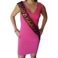 thumbnail image 3 of 50 & Fabulous Lace Sash - 50th Birthday Sash (Black), 3 of 5