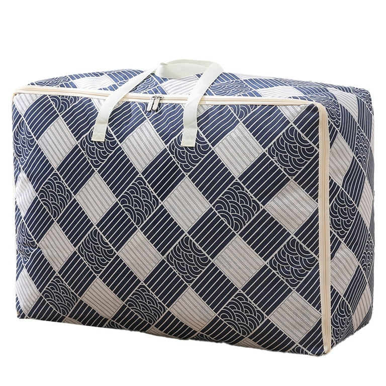 Vikakiooze Comforter Storage Bag Folding Organizer Bag For King/ Queen  Comforters, Pillows, Blankets, Bedding/ Quilt, Blanket, Duvet, Mothproof  Space