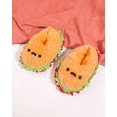 thumbnail image 4 of Hamburger Plush House Slippers - 1 Pair Hamburger Plush Slippers - Stuffed Indoor Slippers - Burger Plush - One Size - Cute Slippers Women, Men, and Kids, 4 of 4