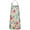 Pioneer Flower Floral-2, variant on Pioneer Flower Floral Print Pattern Apron-Garden Aprons for Women with Pockets-Cotton Linen Waterproof Kitchen Cooking Gardening Aprons Adjustable for Kitchen,Cooking,BBQ and Salon 33x27 Inch