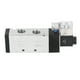 thumbnail image 1 of Ouitble Válvula Solenoide Neumática, Válvula De Aire Solenoide Ip65 De 2 Posiciones Y 5 Vías, Cabezal Piloto De Alta Precisión 0,15-0,8 Mpa para Control Industrial De Fluidos(DC12V), 1 of 14