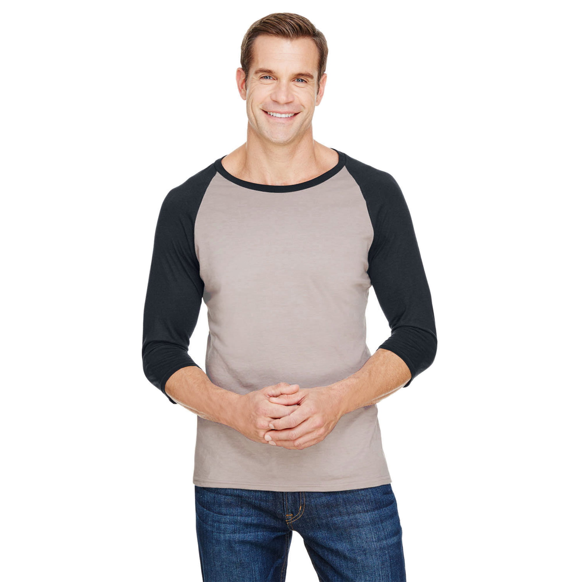 Anvil Adult Triblend 3/4 Sleeve Raglan T-Shirt 