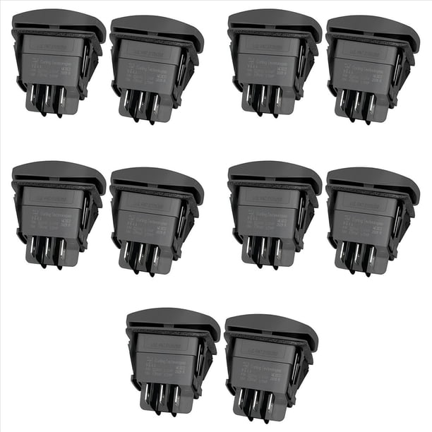 Interruptor de /Retroceso de 10 Piezas para Club Car y Precedent 48V Accesorios para Carritos de Golf EléCtricos, 101856001 101856002