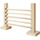 thumbnail image 2 of Obstáculo de entrenamiento con barra de salto de conejo | Juego de vallas de madera de altura ajustable para mascotas pequeñas de interior | Construcción de madera natural duradera | Juguete de, 2 of 7