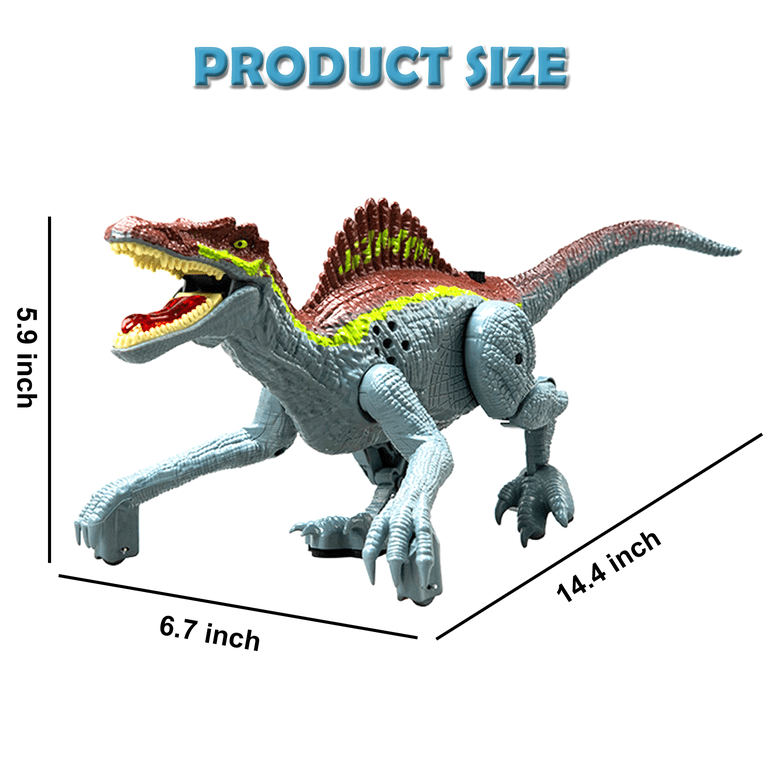 Richgv　DINOSAUR LEADER Richgv DINOSAUR LEADER Richgv Laser Light Chasing RC Dinosaur Toy