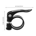 thumbnail image 2 of Miangastore Quick Release Seatpost Clamp Bike Post Clamp Seat Post Clamp Bicycle Clamp Bike Seats Clamp Saddle Tube Clamp Bikes Seat Pipe Clamp Bike Saddle Clamp, 2 of 9