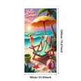 thumbnail image 3 of Decorative Design Hello Summer Beach Party Vacation Banner for Outdoor Events Seaside Gatherings Tropical Themes, 3 of 8