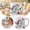 A84 White 3.7" x 3.1" a, variant on Home Decor Rabbit Egg Hunt Mug For And Ready Glass Cup With Cute Bunny Design Ideal For Coffee Hot Chocolate Glass&Bottle