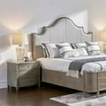 thumbnail image 4 of Jennifer Taylor Home Dauphin Gold Accent End Table Grey Cashmere, 4 of 15