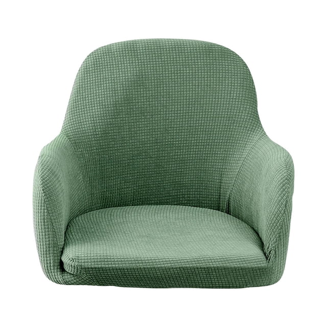 Funda de sofá Funda de silla Funda de sofá individual integrada Funda de oficina impermeable de un solo asiento Verde