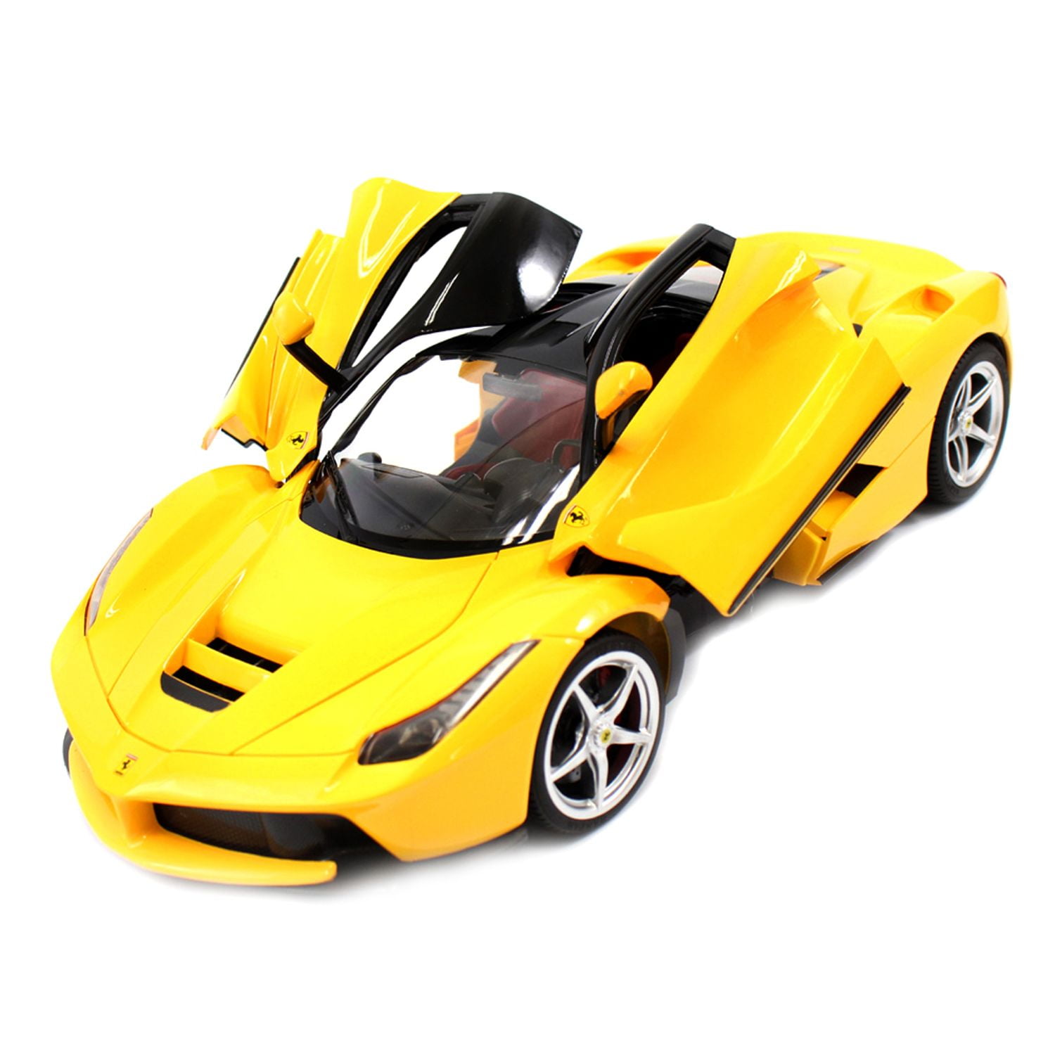 1:14 Scale Ferrari La Ferrari LaFerrari Radio Remote Control Model Car R/C RTR Open Doors Yellow