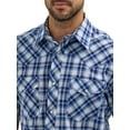 thumbnail image 4 of Wrangler® Men's and Big Men's Regular Fit Short Sleeve Western Shirt, Sizes S-5XL, 4 of 4