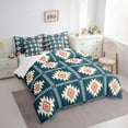 thumbnail image 3 of Castle Fairy Teenagers Hippie Aztec 7-Piece Bedding Comforter Set,Exotic Style King Bedding Sets,Western Theme Ultra Soft Bed Sheets,Luxury Bedroom Decor, 3 of 8
