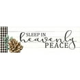 thumbnail image 2 of Allen, Kimberly 18x9 White Modern Wood Framed Museum Art Print Titled - Sleep in Heavenly Peace, 2 of 4