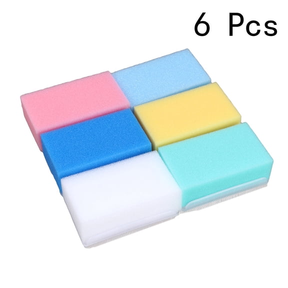 SOPOTUTU 6pcs Infant Bath Sponges Soft Training Newborn Baby Bathing Accessories