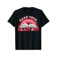 thumbnail image 1 of Read Your Heart Out Book Rainbow Valentine Reading Teacher T-Shirt, 1 of 1