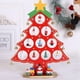 thumbnail image 3 of DIY Wooden Christmas Tree Christmas Tree Gift three-dimensional red, 3 of 5