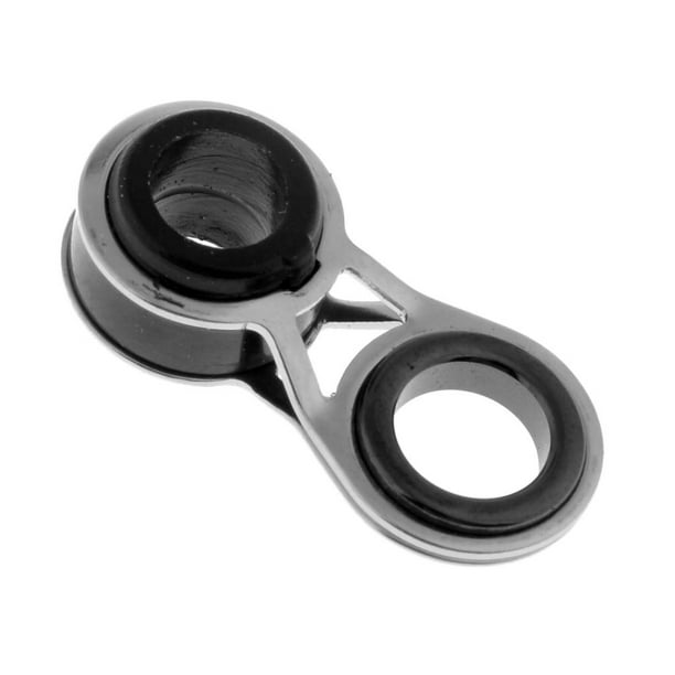 Guías de varilla de acero inoxidable duraderas Kit de reparación de bricolaje Anillos de ojo Accesorios 6.0mm