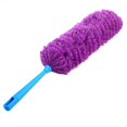thumbnail image 1 of Duster Duster Soft Microfiber Electrostatic Adsorption Dust Remover Tool 56cm Washable Flexible Anti-Static Household Car Cleaning Tool (Purple), 1 of 4