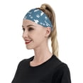 thumbnail image 4 of Wukai Poodle Dog Sports sweatband,Men & Women Sweatband Headband for Running, Cross Training, Racquetball, Working Out, 4 of 7