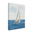 thumbnail image 2 of Trademark Fine Art 'A Day at Sea I' Canvas Art by James Wiens, 2 of 4
