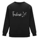 thumbnail image 5 of Ceisia Men's Regular-Fit Crew-Neck Heart-Letter Printed Casual Sweatshirt Gift, 5 of 6