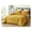 Mustard, Honeycomb Hexagon, variant on Mustard Yellow Comforter Set Oversized King Size 3-Piece Fluffy Soft Lightweight Bedding Honeycomb Geometric Quilted Stone-Washed Microfiber Comforter Set for All Season