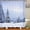 ndhd2726, variant on Natural landscape Snowflake Cedar Tree Shower Curtains Bathroom Curtain Frabic Waterproof Polyester Bath Curtain with