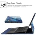 thumbnail image 5 of Portfolio Case for 13 Inch Microsoft Surface Pro X (2021/2020/2019), Multiple Angle Viewing Business Cover with Pocket, 5 of 9