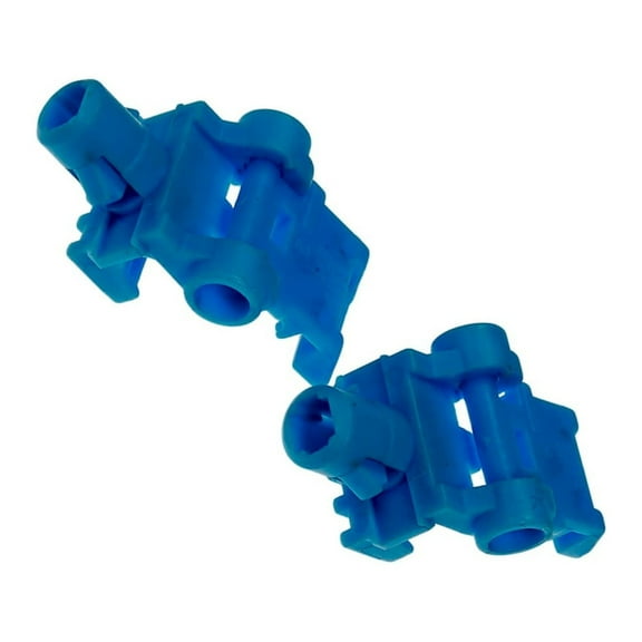 KarParts360 For Ford F-150 2011-2020 Door Lock Rod Clips | 2 Pieces | Made Of Plastic | Blue | Clip On/Screw On Mount Type | Replacement For 9L3Z5421952A